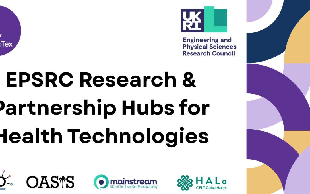 Bringing the EPSRC Research & Partnership Hubs for Health Technologies Together